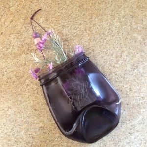 Purple Ball Jar Farmhouse Wall Decor